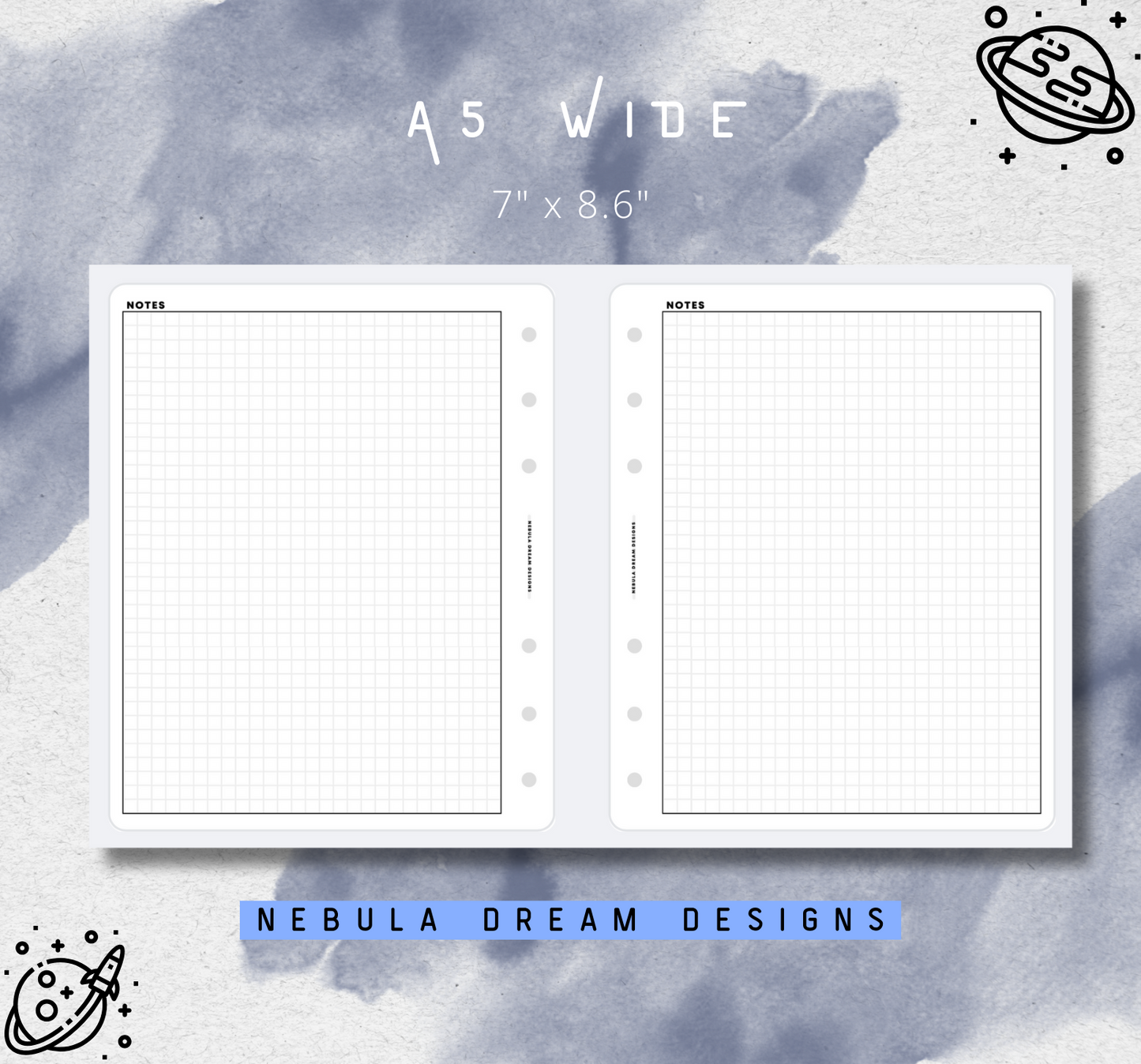 ✦NEW✦ Minimal Inserts - Notes