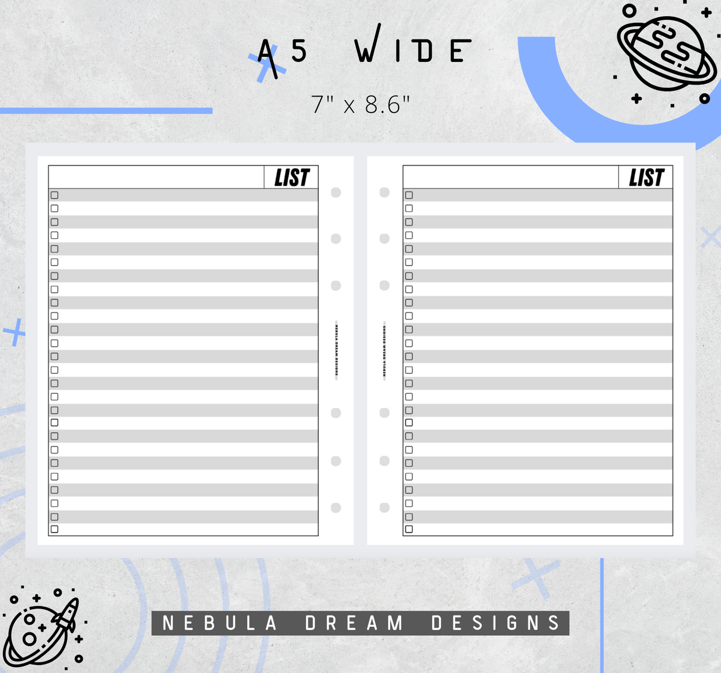 Nylo Inserts - List
