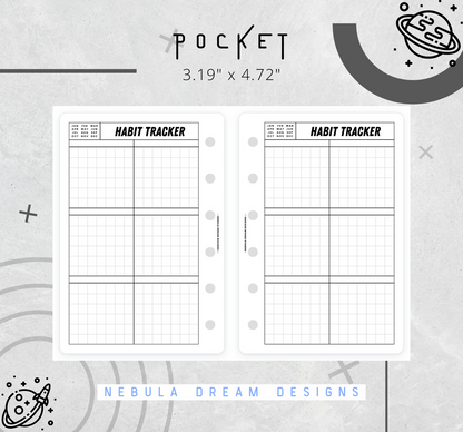 Nylo Inserts - Habit Tracker