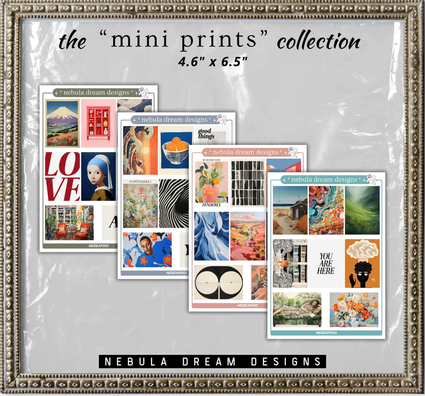 ✦NEW✦ Mini Prints Sticker Sheets