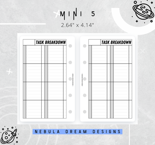 Nylo Inserts - Task Breakdown