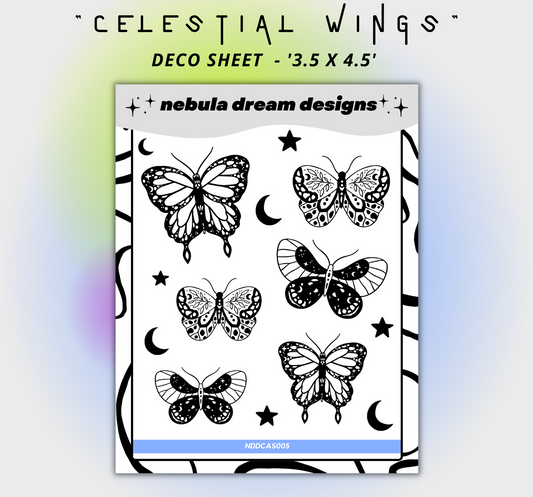 "Celestial Wings" Sticker Sheet