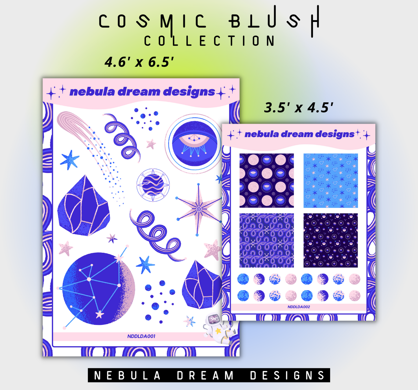 Deco Collection - "Cosmic Blush"